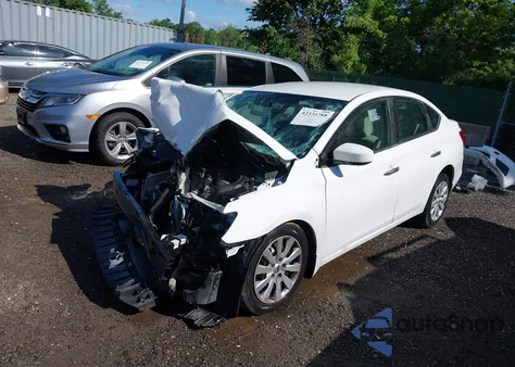 2017 Nissan Sentra Sv из США, поврежденный, VIN 3N1AB7AP6HY282362